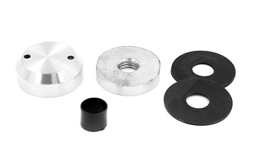 Комплект торцевого крепления несущего стекла, гайка-шайба Ø50х10х18 мм с внутренней резьбой М16, шлифованный AISI 304 k277-8 купить в Ростове-на-Дону Комплект торцевого крепления несущего стекла, гайка-шайба Ø50х10х18 мм с внутренней резьбой М16, шлифованный AISI 304 k277-8 купить в Ростове-на-Дону