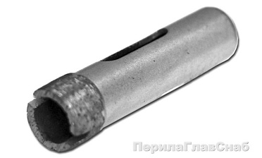 Алмазная коронка для плитки, Ø15 мм, гайка М10 k403 купить в Ростове-на-Дону