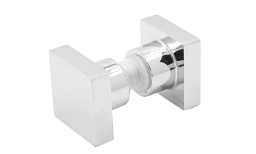 Ручка-кноб квадратная для стекла 6-12 мм, нержавеющая сталь AISI 304, полированная t669 PSS купить в Ростове-на-Дону Ручка-кноб квадратная для стекла 6-12 мм, нержавеющая сталь AISI 304, полированная t669 PSS купить в Ростове-на-Дону