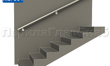 Готовый пристенный поручень с тремя держателями, длина 2300 мм (AISI 304) k730-23 купить в Ростове-на-Дону Готовый пристенный поручень с тремя держателями, длина 2300 мм (AISI 304) k730-23 купить в Ростове-на-Дону