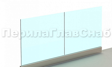 Ограждение без поручня на профиле купить в Ростове-на-Дону