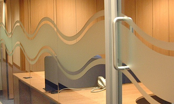 Cтеклянные перегородки - вариант 2 в Ростове-на-Дону. Готовые проекты ПерилаГлавСнаб