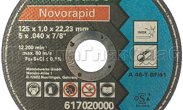 Отрезной круг 125х22х1 Метабо Ф-0971 купить в Ростове-на-Дону