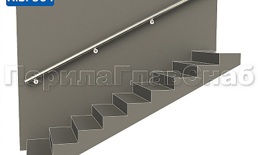 Готовый пристенный поручень с 4 держателями, длина 3300 мм (AISI 304) k730-33 купить в Ростове-на-Дону Готовый пристенный поручень с 4 держателями, длина 3300 мм (AISI 304) k730-33 купить в Ростове-на-Дону