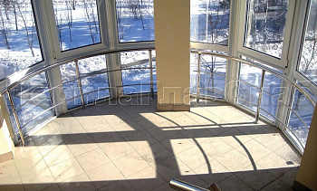 Ригельное ограждение для панорамных окон в Ростове-на-Дону. Готовые проекты ПерилаГлавСнаб