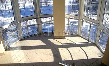 Ригельное ограждение для панорамных окон купить в Ростове-на-Дону