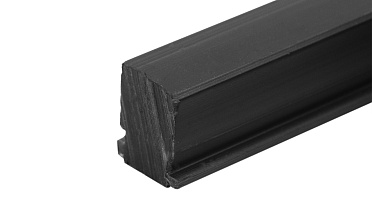 Подставка для стекла в профиль т40, материал ТЭП, цвет черный т40-05 купить в Ростове-на-Дону Подставка для стекла в профиль т40, материал ТЭП, цвет черный т40-05 купить в Ростове-на-Дону