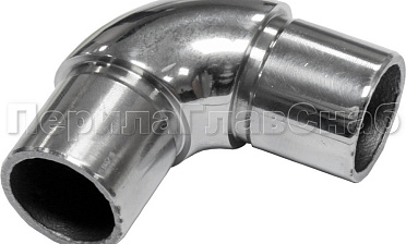 Отвод трубы Ø25.4 мм с установочными кольцами, полированный (AISI 304) k325 купить в Ростове-на-Дону Отвод трубы Ø25.4 мм с установочными кольцами, полированный (AISI 304) k325 купить в Ростове-на-Дону