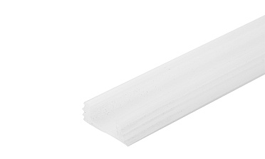 Рассеиватель света для трубы с пазом 24х24, плоский (хлыст 3 метра) k777-3 купить в Ростове-на-Дону