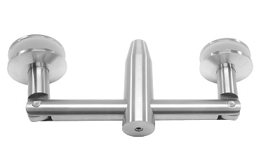 Крепление двойное с рутелями к стене, AISI 304 k629 купить в Ростове-на-Дону Крепление двойное с рутелями к стене, AISI 304 k629 купить в Ростове-на-Дону