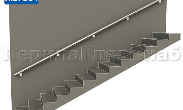 Готовый пристенный поручень с 5 держателями, длина 4300 мм (AISI 304) k730-43 купить в Ростове-на-Дону Готовый пристенный поручень с 5 держателями, длина 4300 мм (AISI 304) k730-43 купить в Ростове-на-Дону