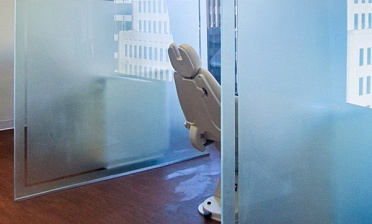 Стеклянные перегородки - вариант 6 купить в Ростове-на-Дону