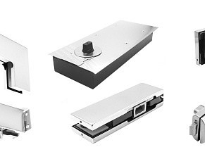 Комплектующие для перегородок из стекла купить в Ростове-на-Дону