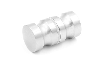 Дверная ручка "кноб", алюминий-хром, шлифованный t692 AL SSS купить в Ростове-на-Дону Дверная ручка "кноб", алюминий-хром, шлифованный t692 AL SSS купить в Ростове-на-Дону