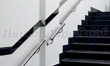 Пристенный поручень из нержавеющей стали 50 мм купить в Ростове-на-Дону