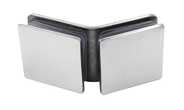 Коннектор для душевой кабины стекло-стекло 135° 45х45 мм латунь-хром t726 PC купить в Ростове-на-Дону