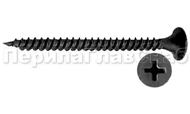 Саморез 3,5х15 д/гипсокартона черн. М-4099 купить в Ростове-на-Дону
