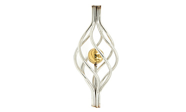 Декоративная вставка (корзинка) для стойки Ø25 мм, с золотым шаром k388-2 купить в Ростове-на-Дону