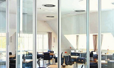 Стеклянные перегородки для зоны отдыха в офисе купить в Ростове-на-Дону