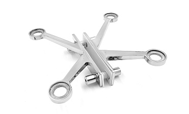 X-спайдер для установки на стеклянное ребро AISI 304 k290-X купить в Ростове-на-Дону X-спайдер для установки на стеклянное ребро AISI 304 k290-X купить в Ростове-на-Дону