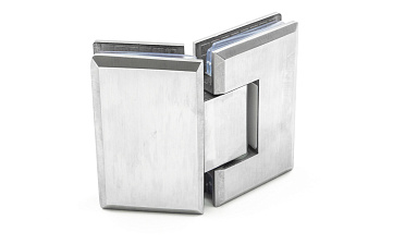 Петля для душевой стекло-стекло 90х55 мм, 135°, нержавеющая сталь AISI 304, шлифованная t302 SSS купить в Ростове-на-Дону Петля для душевой стекло-стекло 90х55 мм, 135°, нержавеющая сталь AISI 304, шлифованная t302 SSS купить в Ростове-на-Дону