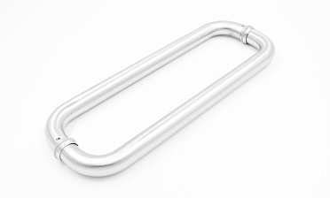 Ручка двухсторонняя для стекла 8-12 мм, 25х350 мм, шлифованная t627-25-350 SSS купить в Ростове-на-Дону