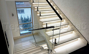 Ограждения лестничных маршей в Ростове-на-Дону. Готовые проекты ПерилаГлавСнаб Ограждения лестничных маршей в Ростове-на-Дону. Готовые проекты ПерилаГлавСнаб