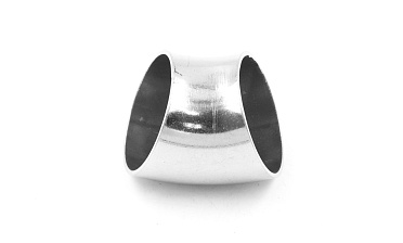 Отвод поручня под сварку Ø38.1х100/2х1.35 мм, 45°, полированный 400 Grit, (AISI 304) k095-45 купить в Ростове-на-Дону Отвод поручня под сварку Ø38.1х100/2х1.35 мм, 45°, полированный 400 Grit, (AISI 304) k095-45 купить в Ростове-на-Дону