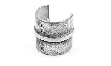 Соединитель для поручня с пазом Ø48.3 х 5 мм, шлифованный, AISI 304 Фk236-2 купить в Ростове-на-Дону