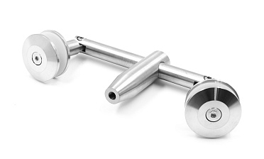 Крепление двойное с рутелями к тяге, AISI 304 k628 купить в Ростове-на-Дону