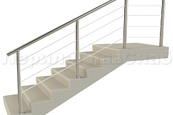 Тросовые ограждения в Ростове-на-Дону. Готовые проекты ПерилаГлавСнаб - фото 1