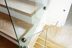 Цельностеклянные ограждения на несущем стекле в Ростове-на-Дону. Готовые проекты ПерилаГлавСнаб - фото 28