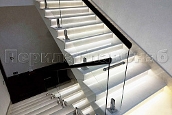 Ограждения лестничных маршей в Ростове-на-Дону. Готовые проекты ПерилаГлавСнаб - фото 8