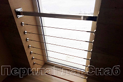 Ограждение на окна из нержавеющей стали в Ростове-на-Дону. Готовые проекты ПерилаГлавСнаб - фото 16