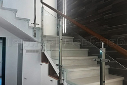 Ограждения лестничных маршей в Ростове-на-Дону. Готовые проекты ПерилаГлавСнаб - фото 11