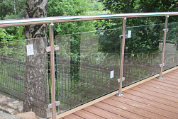 Перила и ограждения для террас в Ростове-на-Дону. Готовые проекты ПерилаГлавСнаб - фото 23