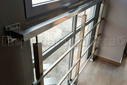 Ограждение на окна из нержавеющей стали в Ростове-на-Дону. Готовые проекты ПерилаГлавСнаб - фото 20