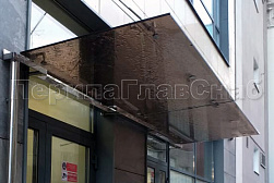 Стеклянные козырьки на вантах в Ростове-на-Дону. Готовые проекты ПерилаГлавСнаб - фото 31