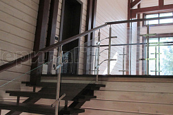 Перила и ограждения из нержавейки и дерева в Ростове-на-Дону. Готовые проекты ПерилаГлавСнаб - фото 10 Перила и ограждения из нержавейки и дерева в Ростове-на-Дону. Готовые проекты ПерилаГлавСнаб - фото 10