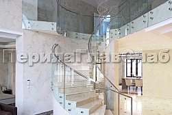 Стеклянные перила для винтовых лестниц в Ростове-на-Дону. Готовые проекты ПерилаГлавСнаб - фото 1 Стеклянные перила для винтовых лестниц в Ростове-на-Дону. Готовые проекты ПерилаГлавСнаб - фото 1