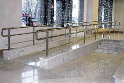 Поручни для инвалидов из нержавеющей стали в Ростове-на-Дону. Готовые проекты ПерилаГлавСнаб - фото 13