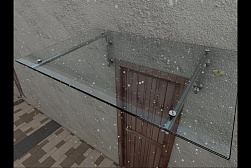 Консольные козырьки и навесы в Ростове-на-Дону. Готовые проекты ПерилаГлавСнаб - фото 12