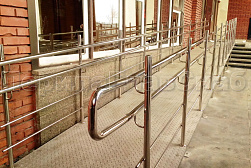 Поручни для инвалидов из нержавеющей стали в Ростове-на-Дону. Готовые проекты ПерилаГлавСнаб - фото 6