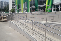 Поручни для инвалидов из нержавеющей стали в Ростове-на-Дону. Готовые проекты ПерилаГлавСнаб - фото 1