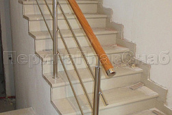 Хромированные перила в Ростове-на-Дону. Готовые проекты ПерилаГлавСнаб - фото 5