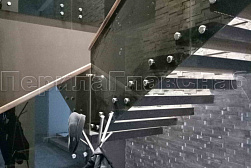 Стеклянные перила для колодезных лестниц в Ростове-на-Дону. Готовые проекты ПерилаГлавСнаб - фото 6 Стеклянные перила для колодезных лестниц в Ростове-на-Дону. Готовые проекты ПерилаГлавСнаб - фото 6