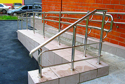 Поручни для инвалидов из нержавеющей стали в Ростове-на-Дону. Готовые проекты ПерилаГлавСнаб - фото 16