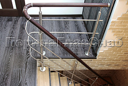 Перила и ограждения из нержавейки и дерева в Ростове-на-Дону. Готовые проекты ПерилаГлавСнаб - фото 3 Перила и ограждения из нержавейки и дерева в Ростове-на-Дону. Готовые проекты ПерилаГлавСнаб - фото 3
