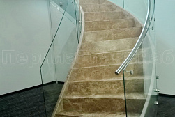 Стеклянные перила для винтовых лестниц в Ростове-на-Дону. Готовые проекты ПерилаГлавСнаб - фото 4 Стеклянные перила для винтовых лестниц в Ростове-на-Дону. Готовые проекты ПерилаГлавСнаб - фото 4
