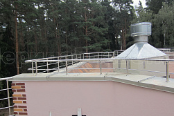 Ограждения для кровли из нержавеющей стали в Ростове-на-Дону. Готовые проекты ПерилаГлавСнаб - фото 4